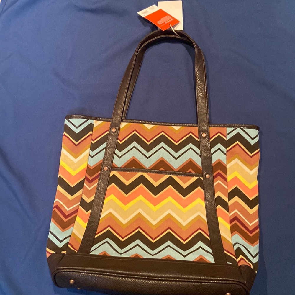 NWT Missoni by target chevron tote bag